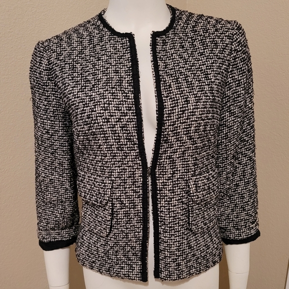 True Meaning Jackets & Coats True Meaning Tweed Jacket Poshmark